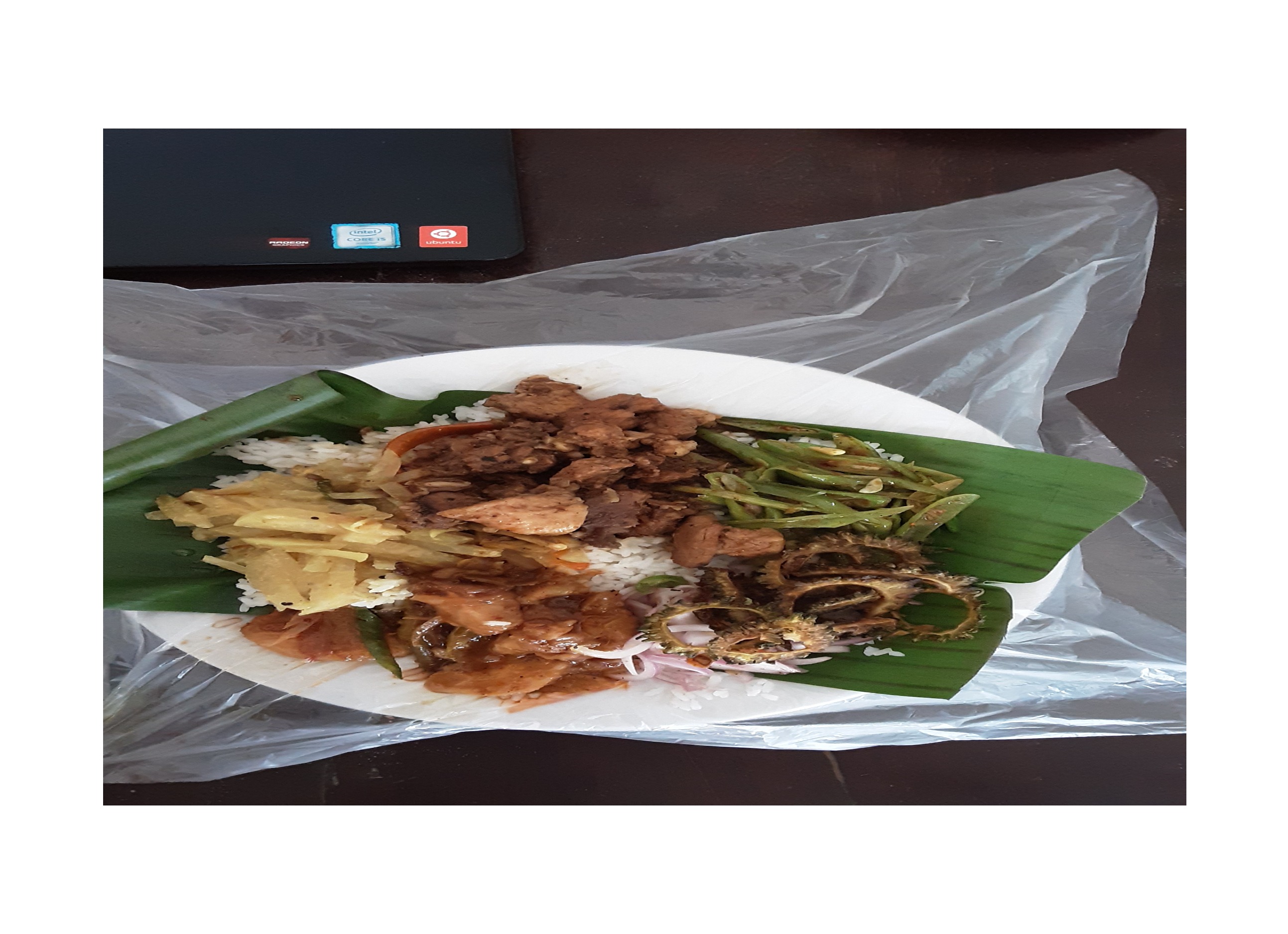 Donating dry rations