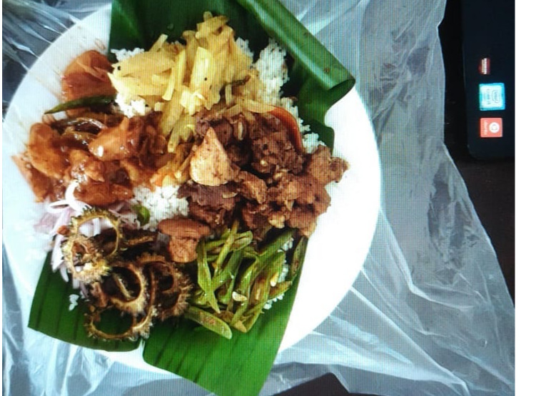 Donating 50 packs food